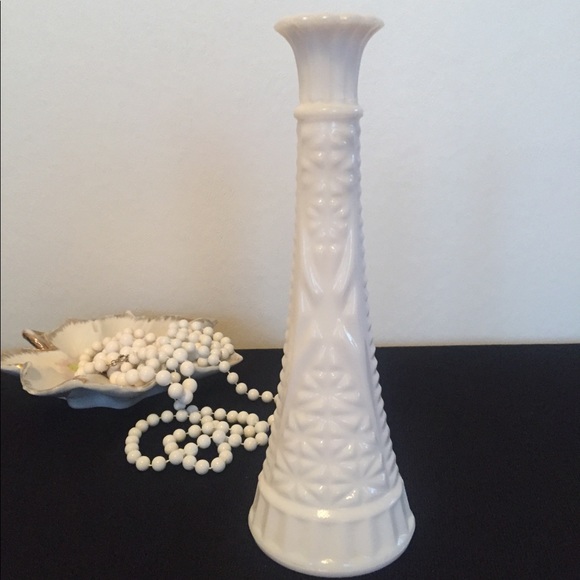 Other - Vintage Milk Glass Vase